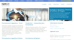 Desktop Screenshot of business.hallobologna.it